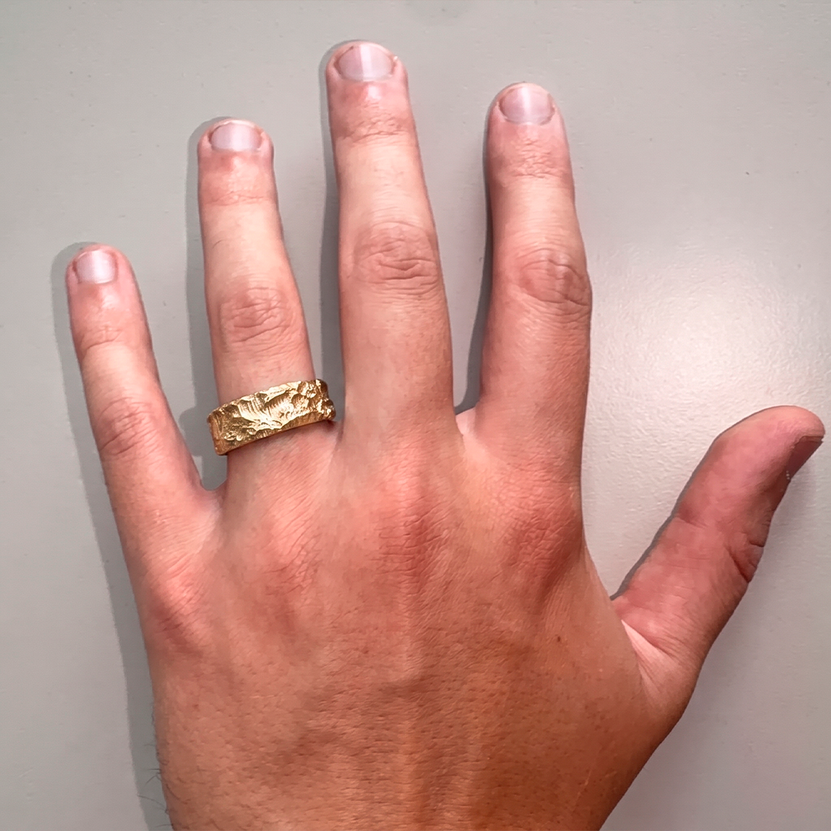 MOUNTAINS BAND RING