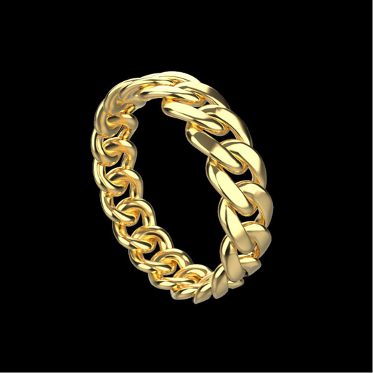 CUBAN LINK RING