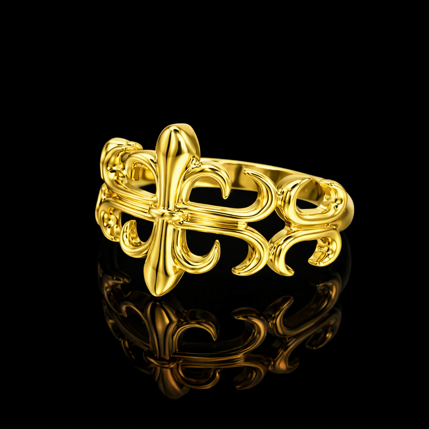 FLEUR DE LIS RING