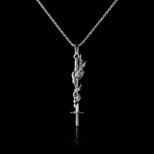 BURNING HOLY SWORD PENDANT
