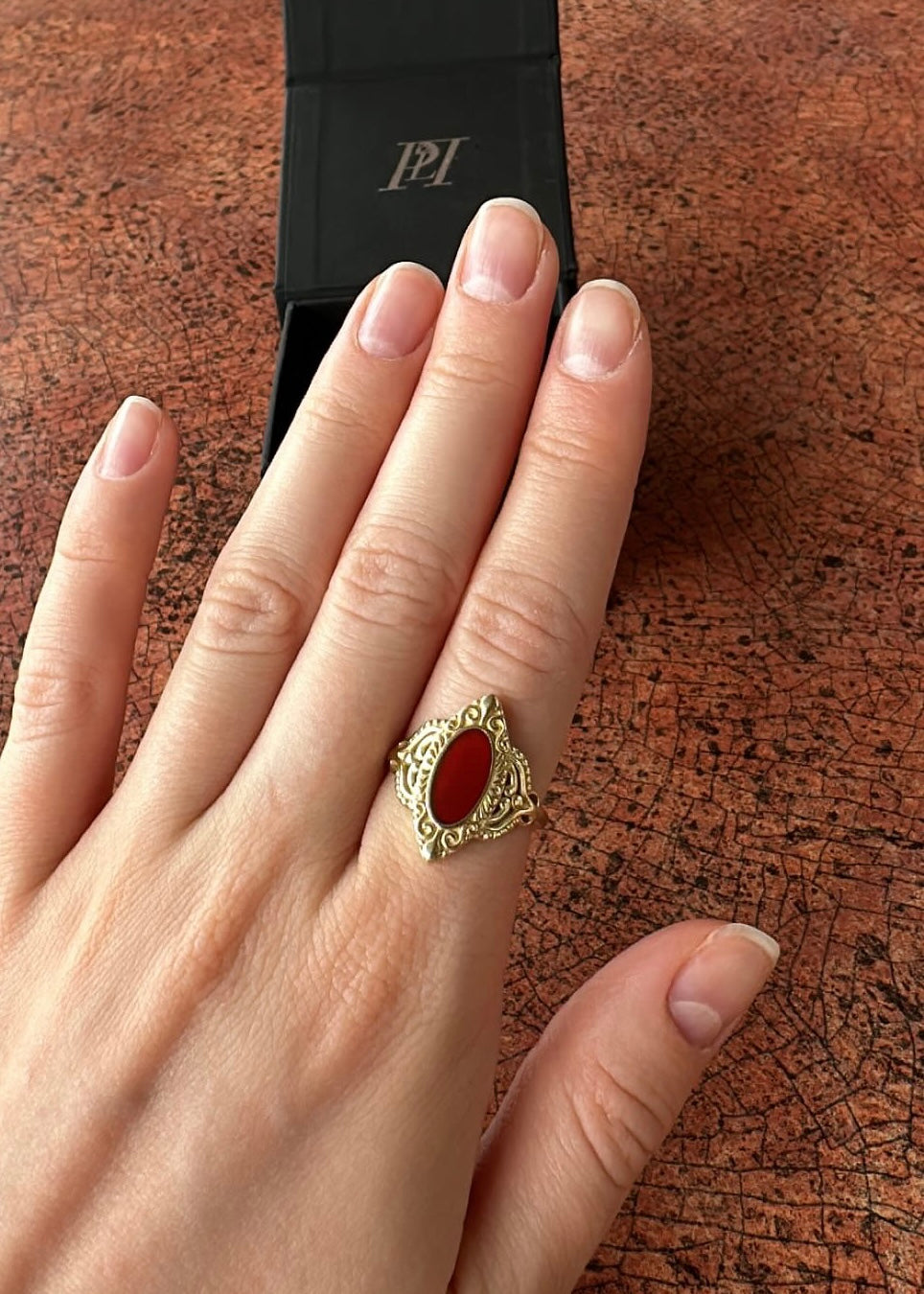 FANCY ENAMEL RING