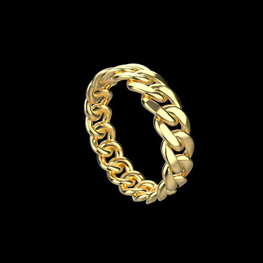 CUBAN LINK RING