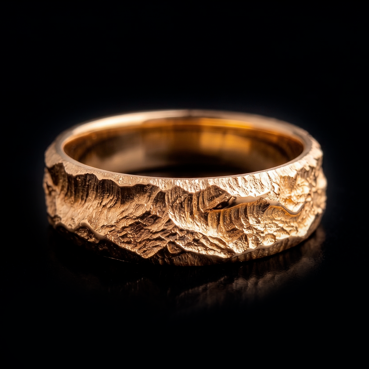 MOUNTAINS BAND RING