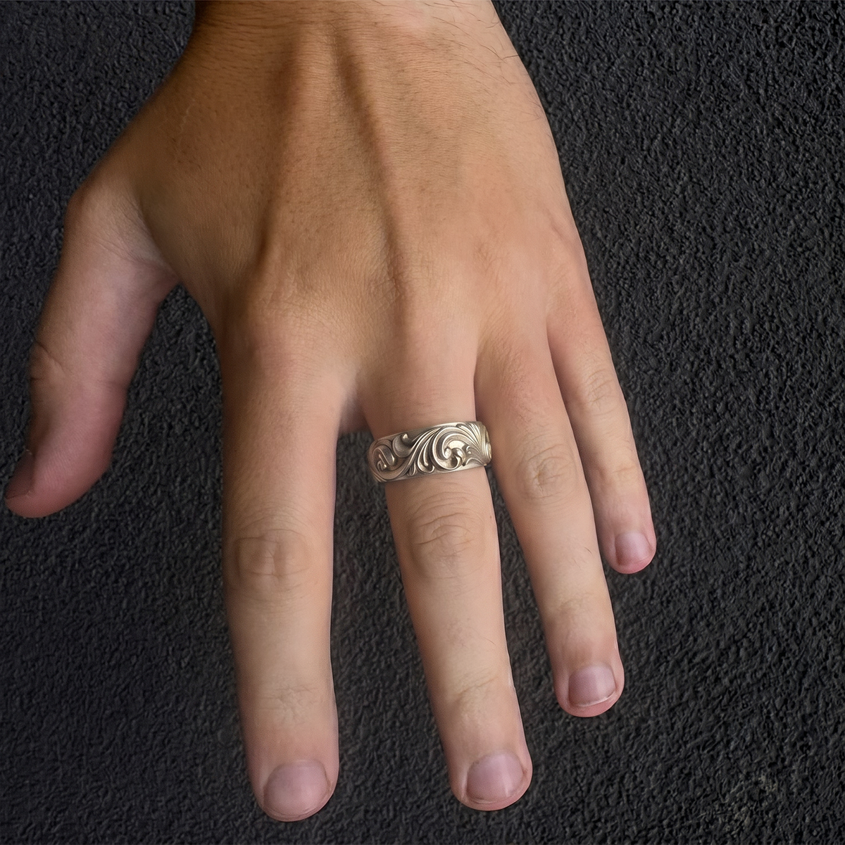 BAROQUE WAVE RING