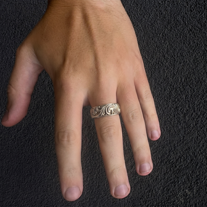 BAROQUE WAVE RING