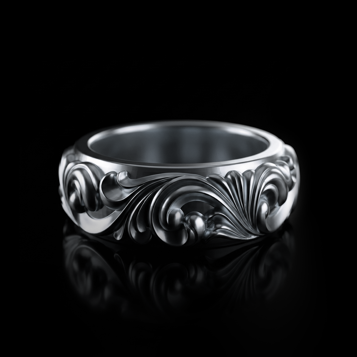 BAROQUE WAVE RING