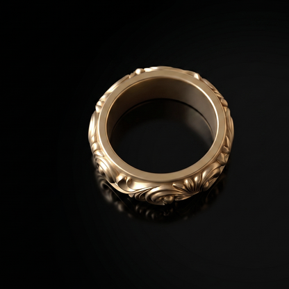 BAROQUE WAVE RING