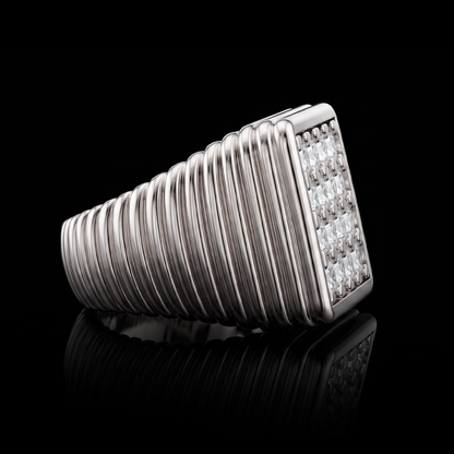 CUBE GEMS RING