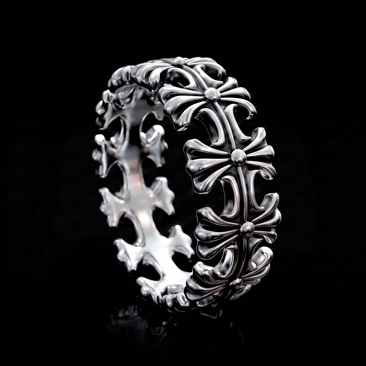 FLEUR BAND RING