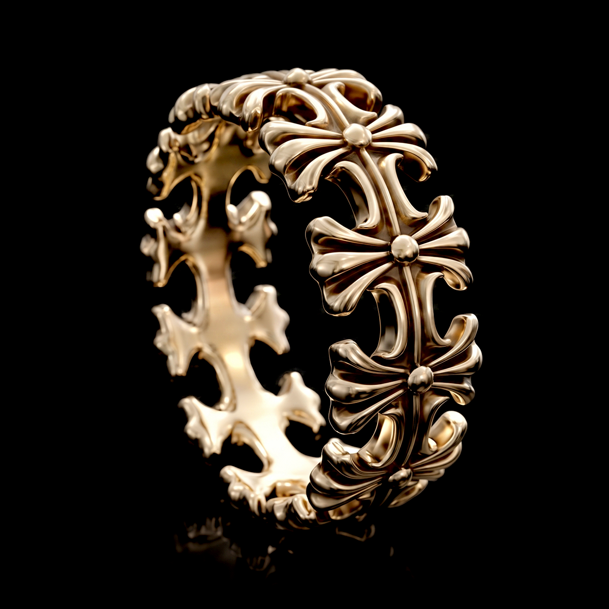 FLEUR BAND RING