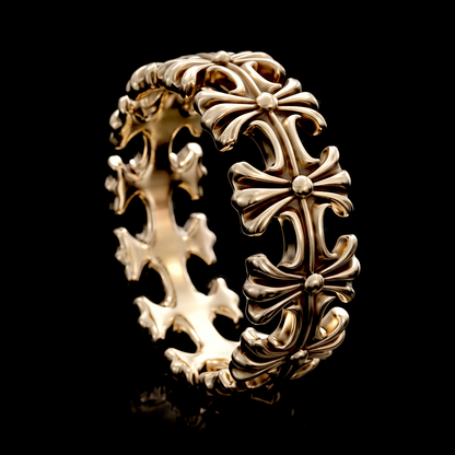 FLEUR BAND RING