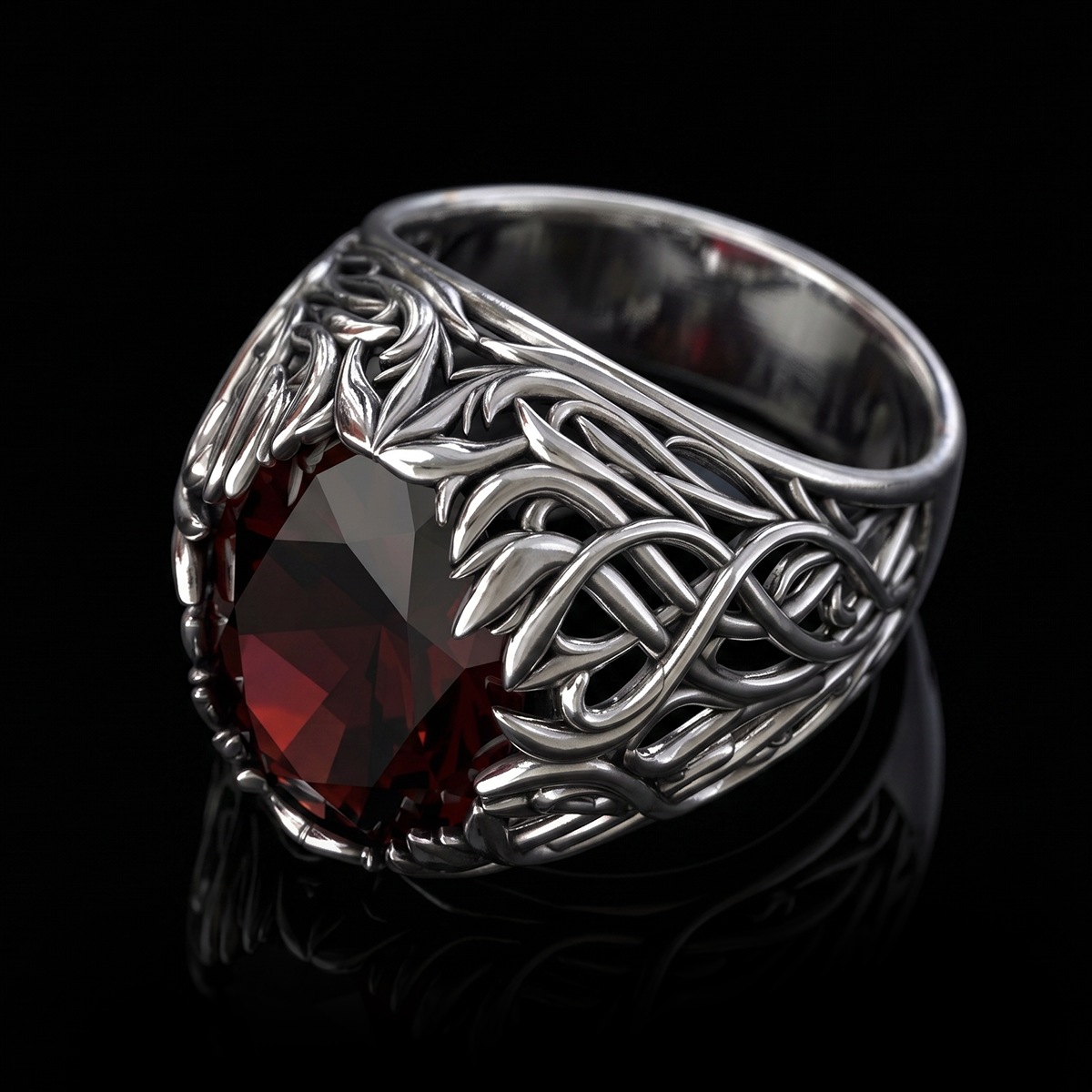 CELTIC SOLITAIRE RING