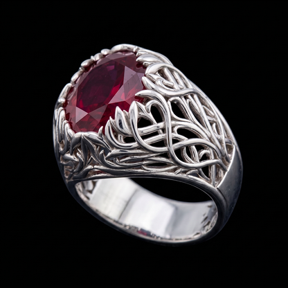 CELTIC SOLITAIRE RING