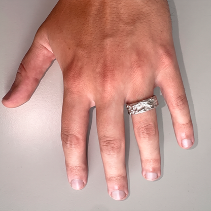 MOUNTAINS BAND RING