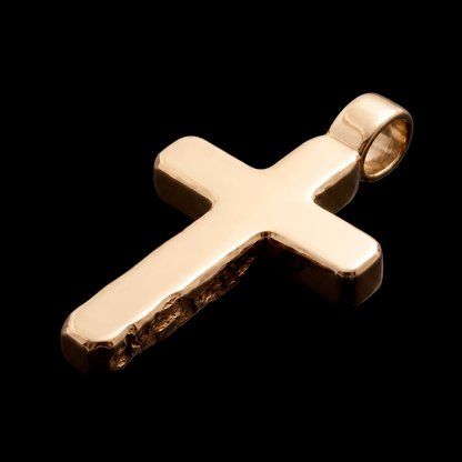 RAW CROSS PENDANT
