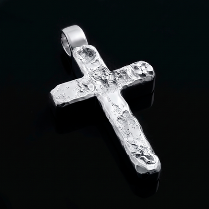 RAW CROSS PENDANT