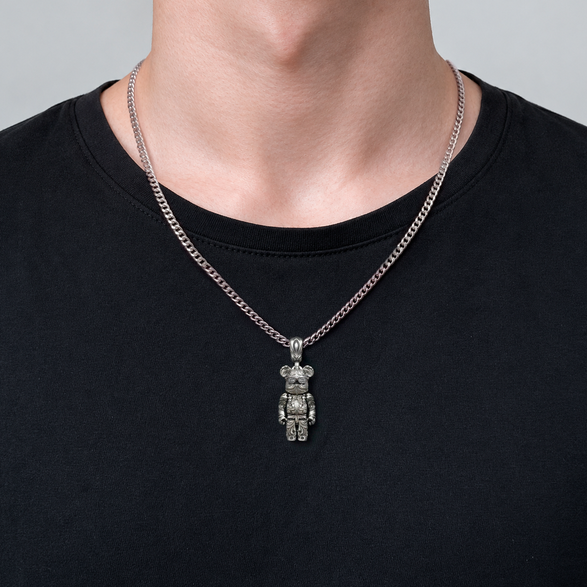 ORNATE MOUSE PENDANT