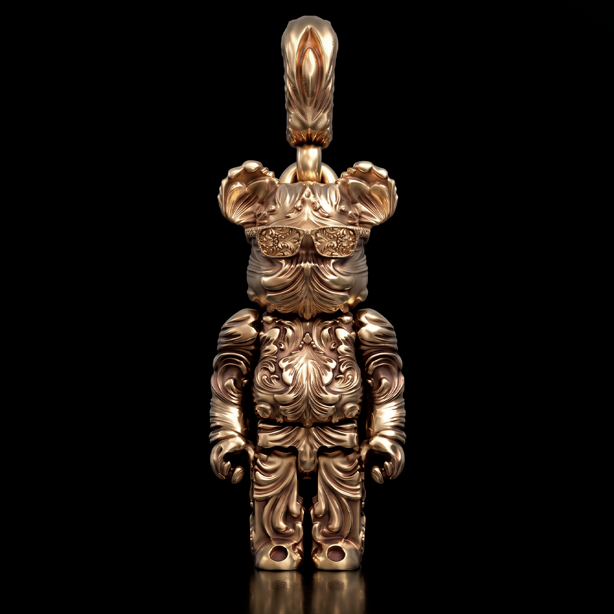 ORNATE MOUSE PENDANT