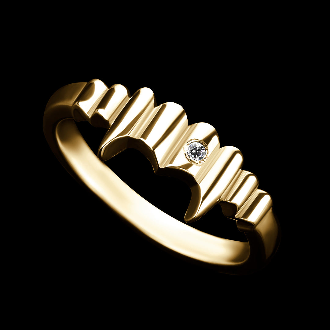 VAMPIRE TEETH RING
