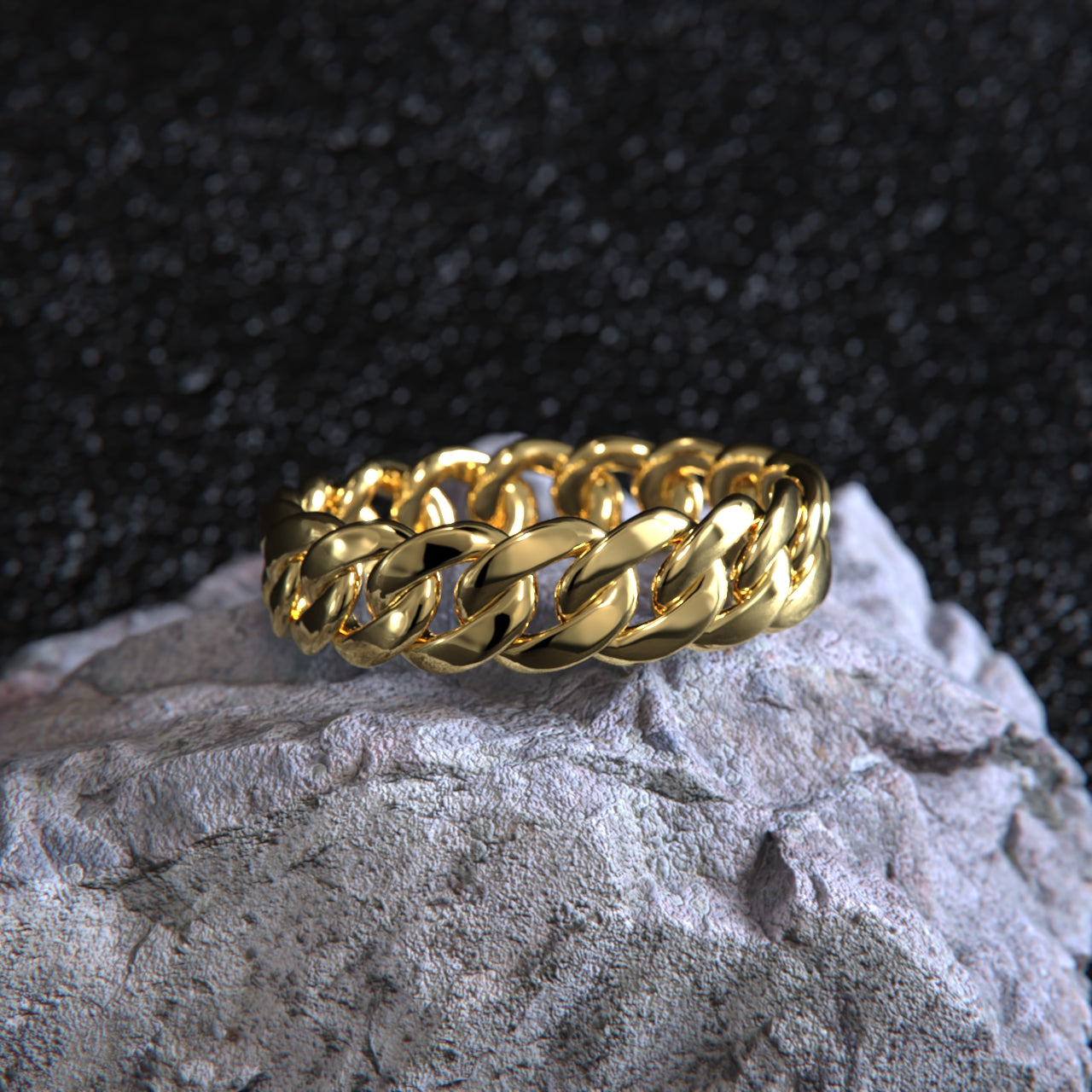 CUBAN LINK RING