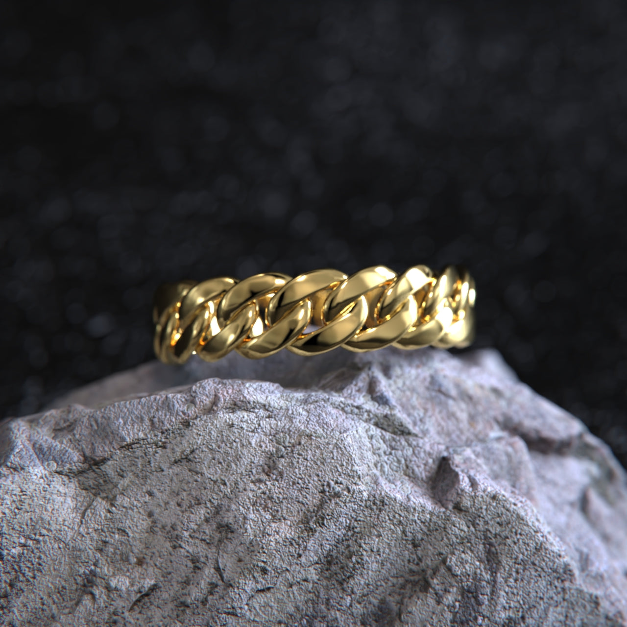 CUBAN LINK RING