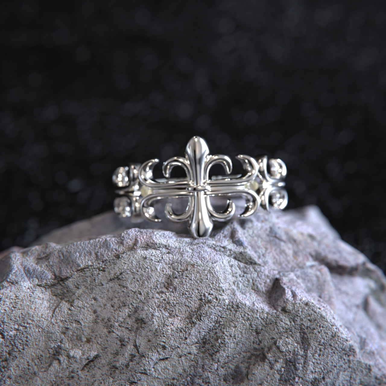 FLEUR DE LIS RING