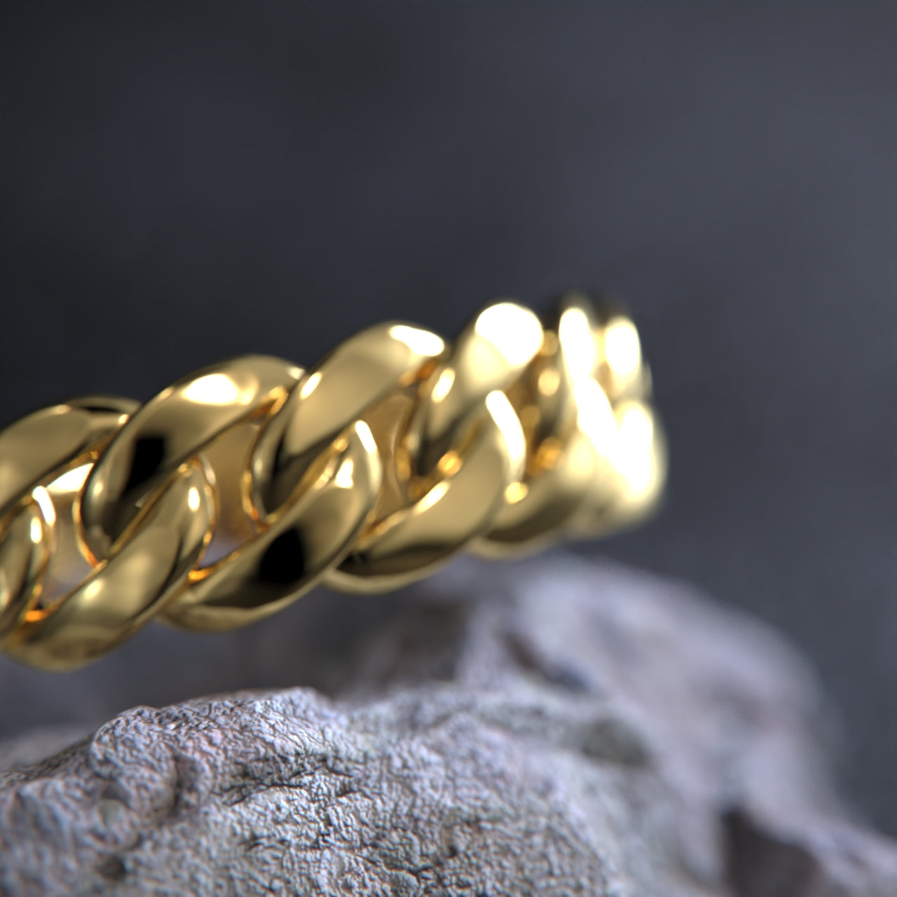 CUBAN LINK RING