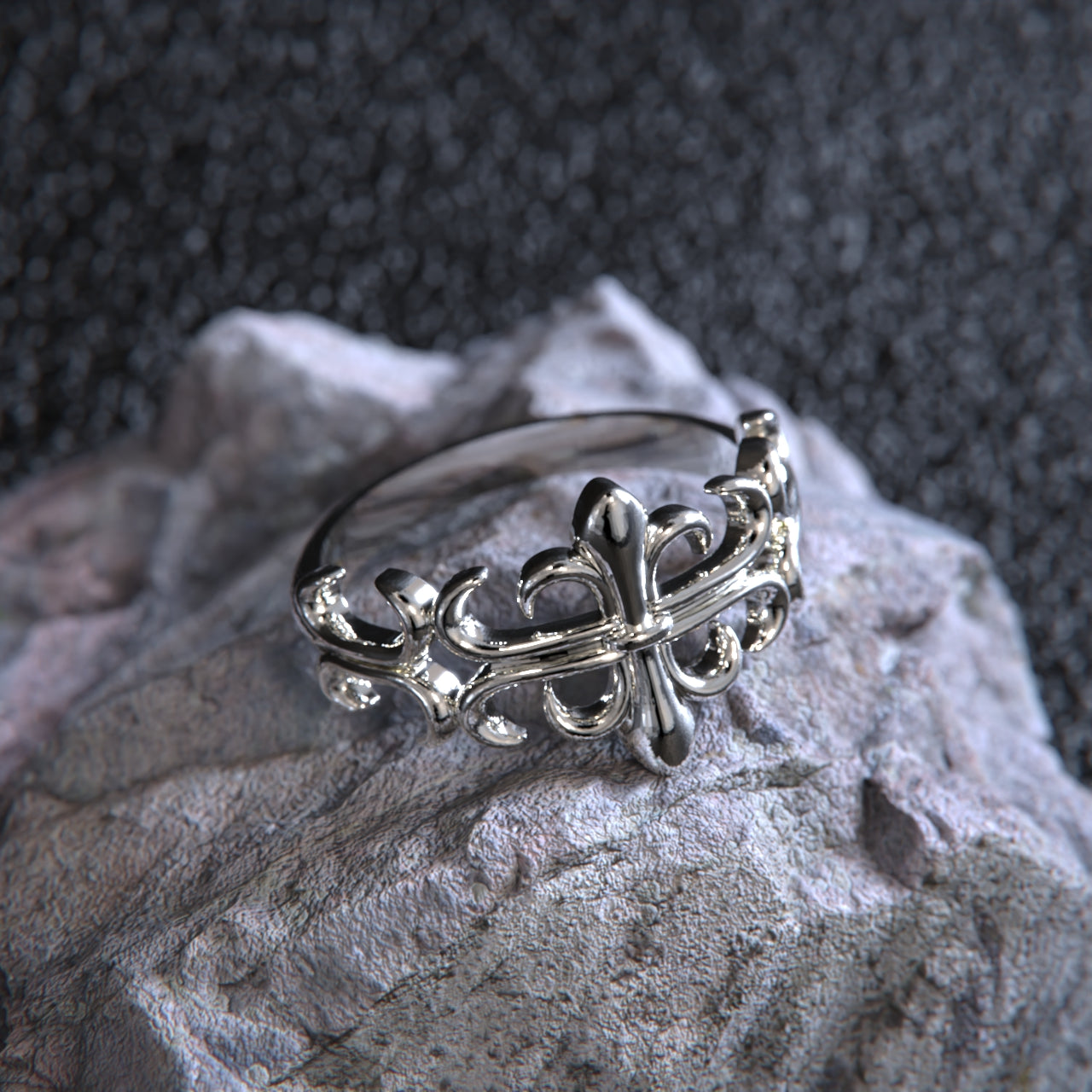 FLEUR DE LIS RING